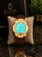 Rizen Gold Luxury Quartz Watch