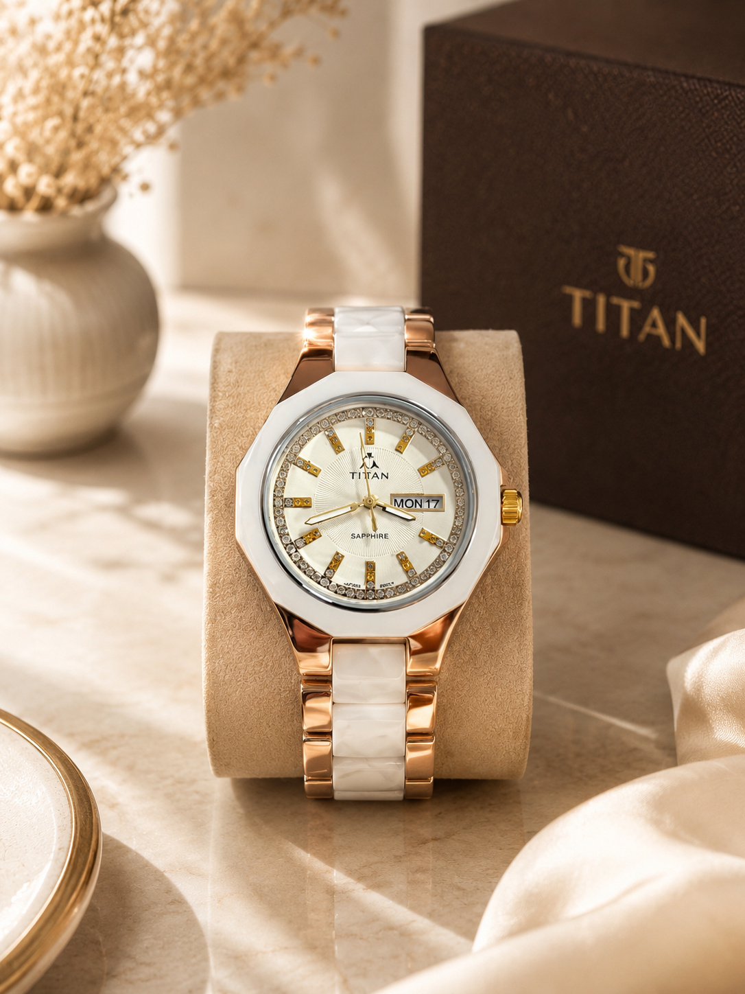 TITAN LUXURY WATCH