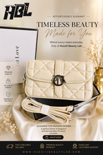 Luxury Quilted Crossbody Bag – 5 Elegant Colors