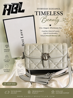 Luxury Quilted Crossbody Bag – 5 Elegant Colors