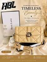 Luxury Quilted Crossbody Bag – 5 Elegant Colors