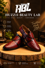 Crocodile Leather Men’s Peshawari Sandals – Premium Luxury Collection