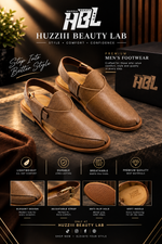 Premium Men’s Traditional Sandals – Classic Leather Peshawari Style