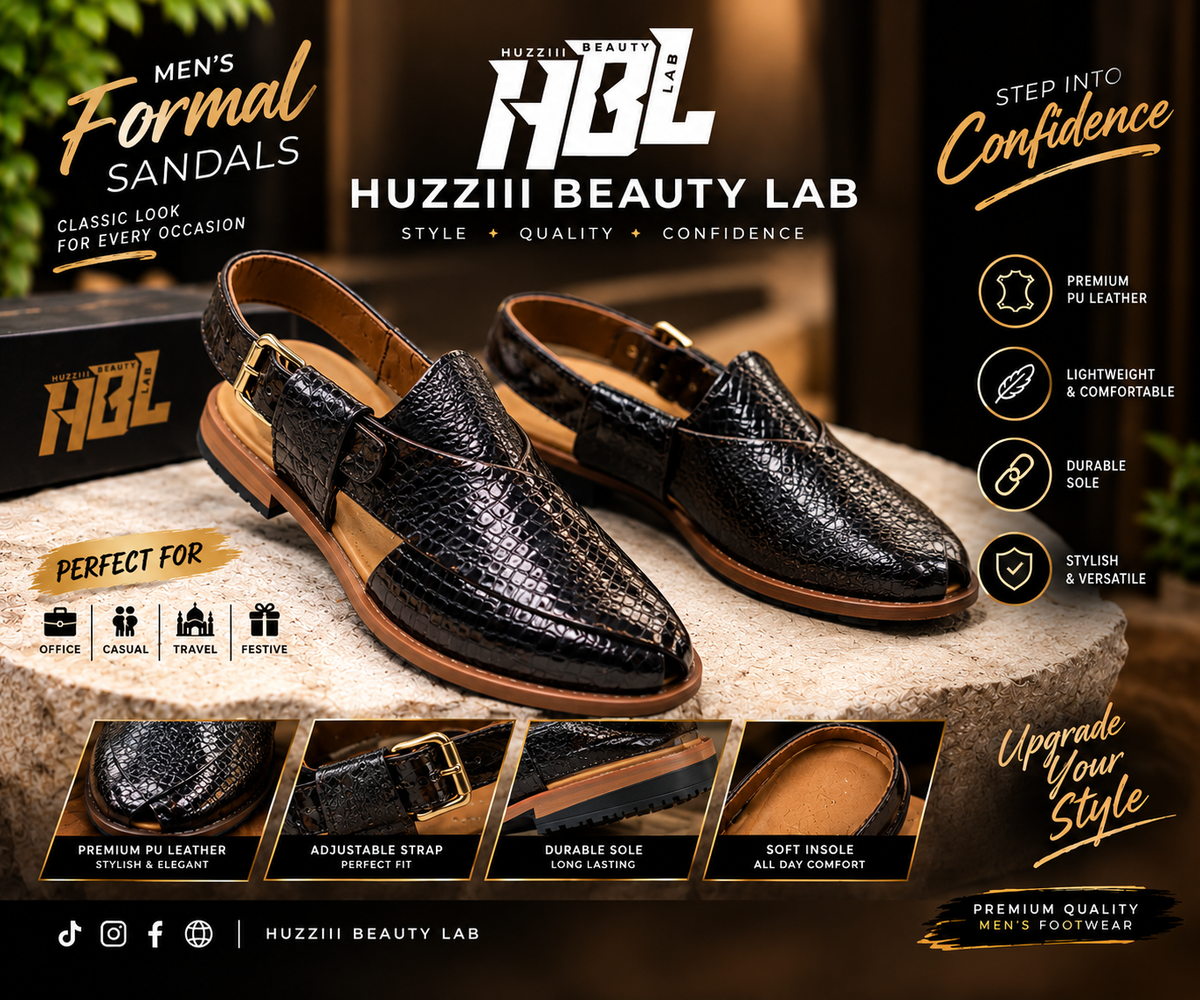 Men’s Formal Sandals – Premium Collection