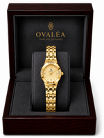 OVALÉA GOLD LUXURY WATCH  FOR WOMENS