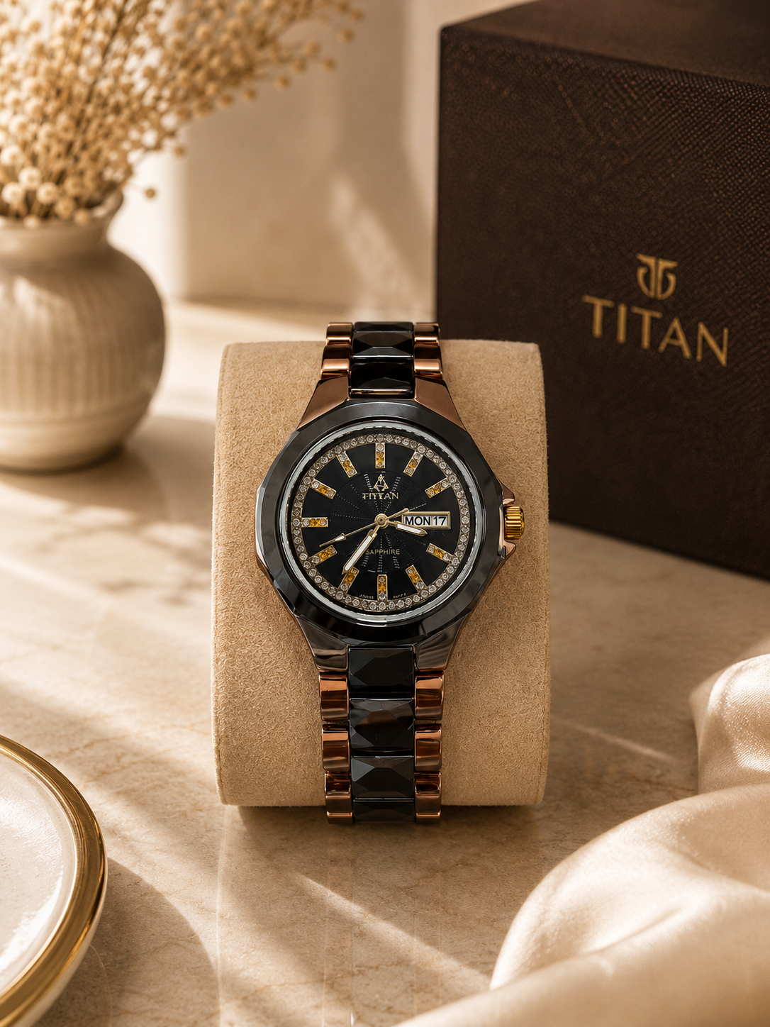 TITAN LUXURY WATCH