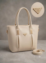 Elegant Structured Tote Handbag