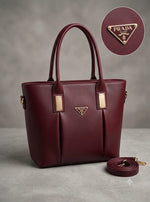 Elegant Structured Tote Handbag