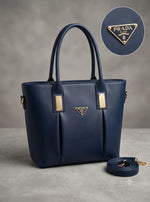 Elegant Structured Tote Handbag