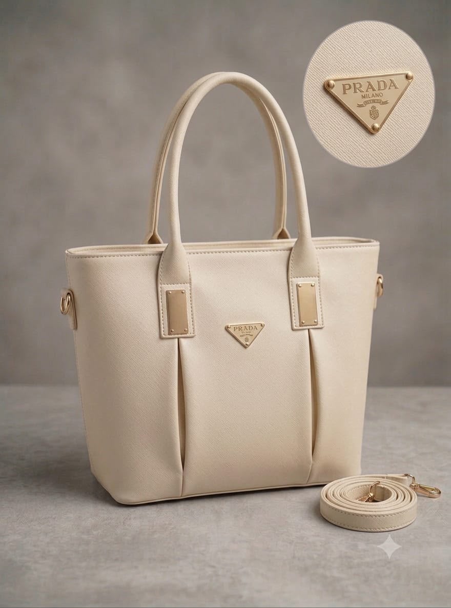 Elegant Structured Tote Handbag