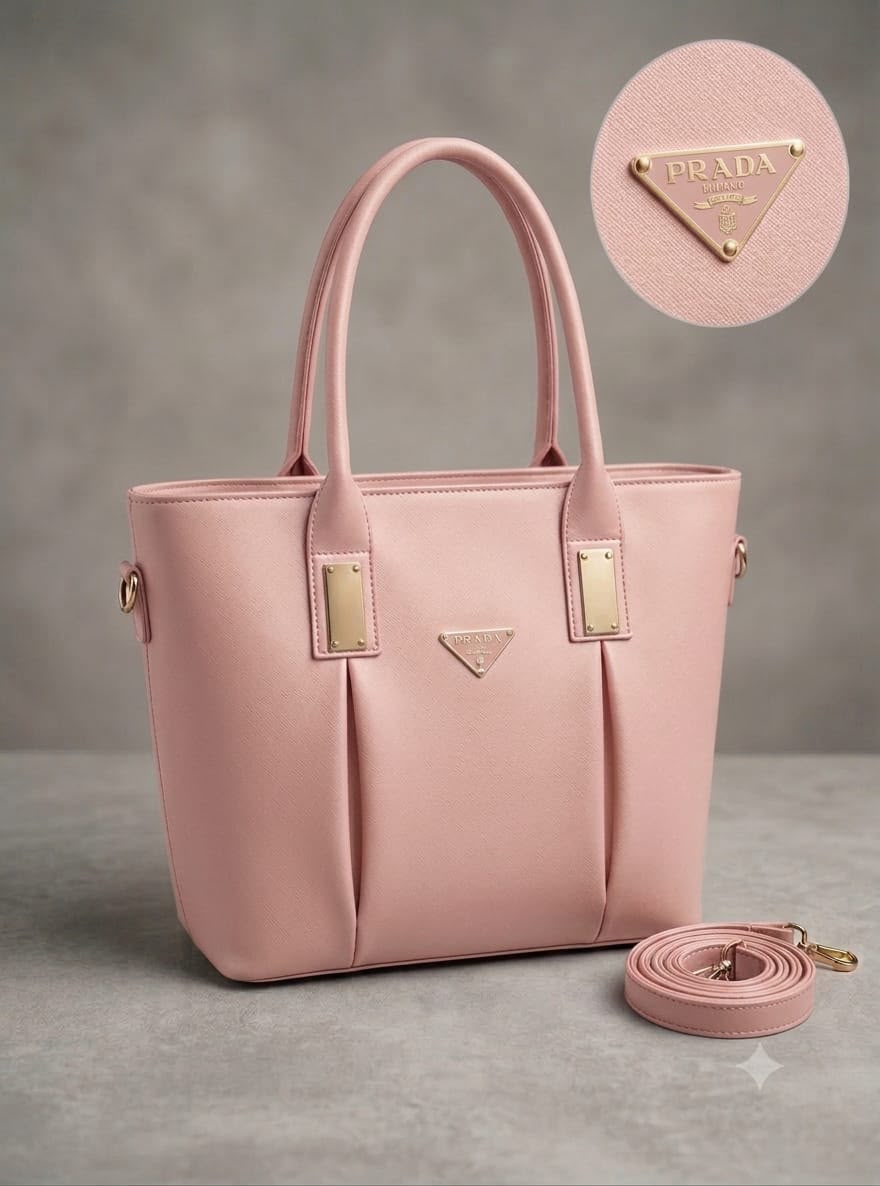 Elegant Structured Tote Handbag