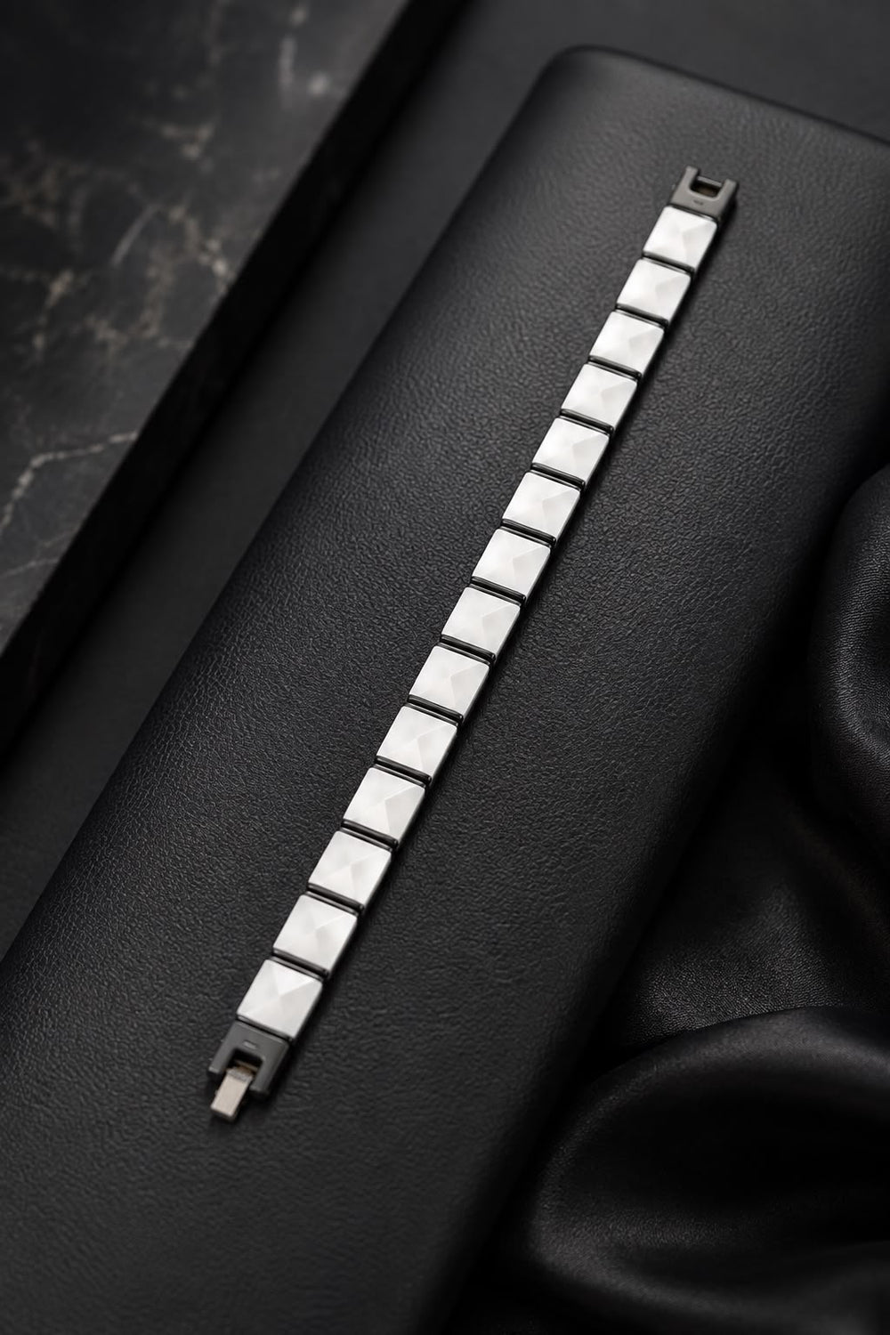 Men’s Premium Geometric Stainless Steel Bracelet