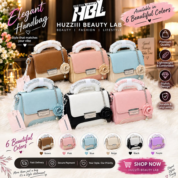 Elegant Women’s Handbag – 5 Beautiful Colors | Stylish & Premium Fashion Bag