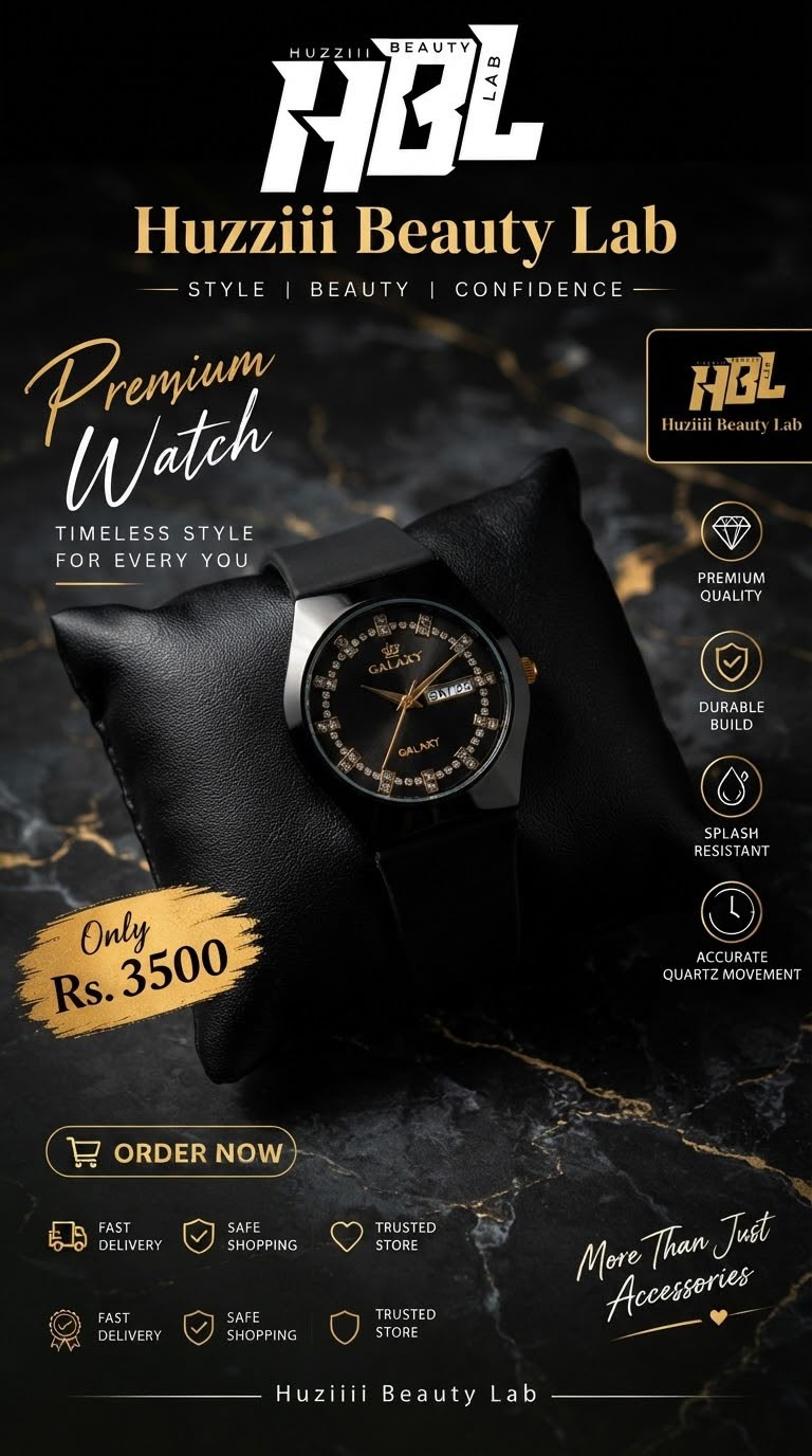 Premium Emerald Luxe Galaxy Watch – Elegant Luxury Style