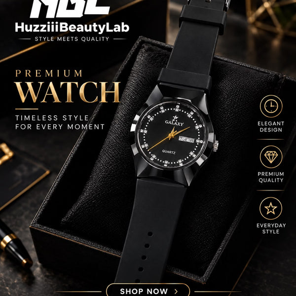 Premium Emerald Luxe Galaxy Watch – Elegant Luxury Style